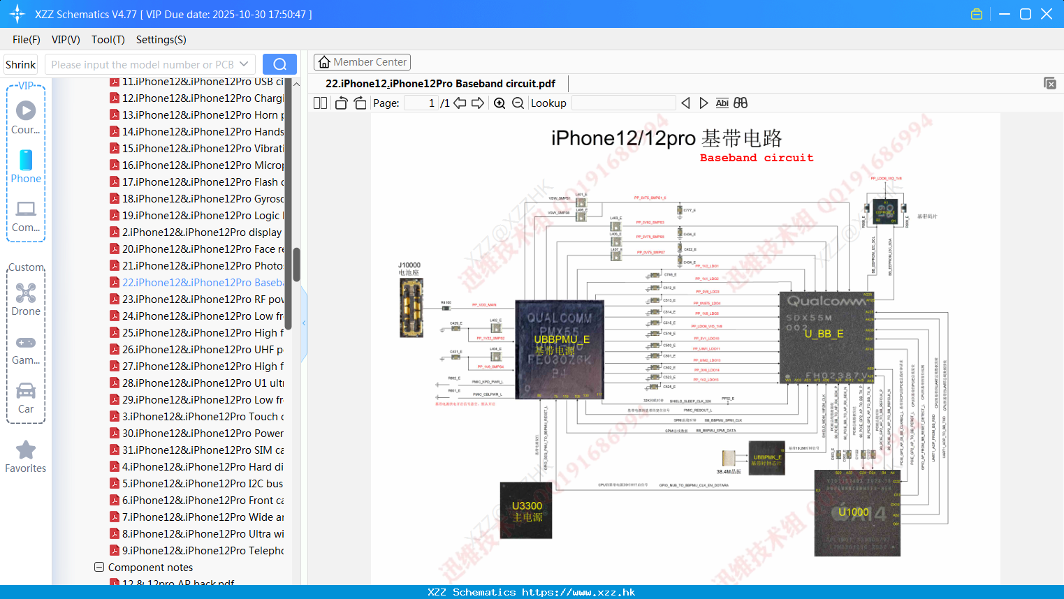 22.IPhone12&.IPhone12Pro Baseband Circuit